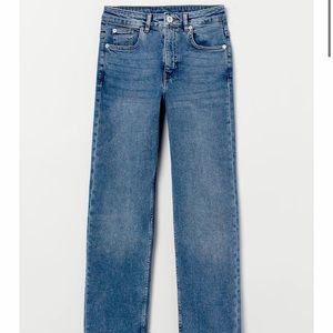 Straight ankle hight waisted jeans